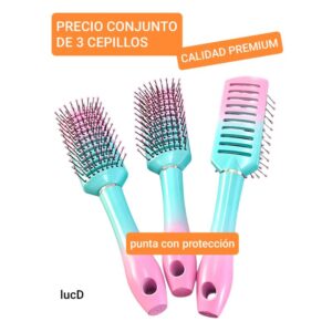 LucD.precio conjunto de 3 cepillos