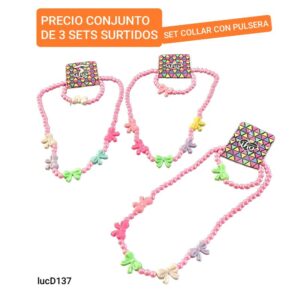 LucD137.precio conjunto de 3 sets surtidos