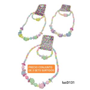 lucD.131.precio conjunto de 3 sets surtidos