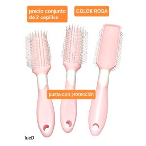 LucD.precio conjunto de 3 cepillos
