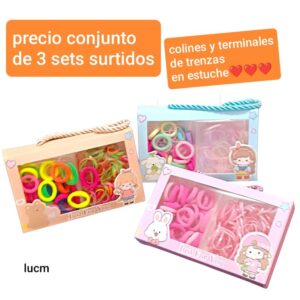 Lucm.precio conjunto de 3 sets surtidos
