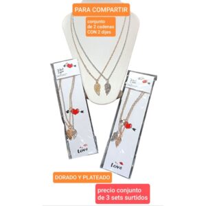 Lucm.precio conjunto de 3 sets surtidos