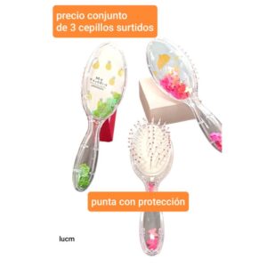 Lucm.precio conjunto de 3 cepillos surtidos