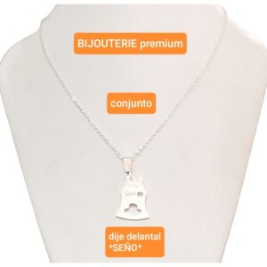 Conjunto con dije seño