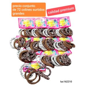 Luc162210.precio conjunto de 72 colines surtidos