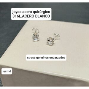 Lucmd.strass engarzados cristal