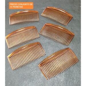 Precio conjunto de 12 peinetas