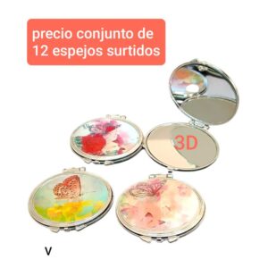 V precio conjunto de 12 espejos surtidos