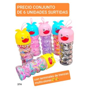 37H.precio conjunto de 6 unidades surtidas
