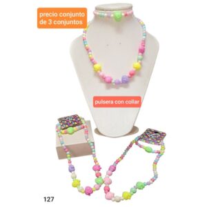 127.precio conjunto de 3 conjuntos surtidos