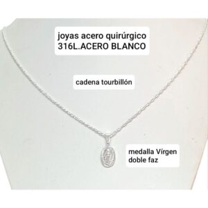 Conjunto medalla Vírgen