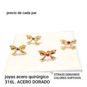 Lucmd aros moños.precio de cada par