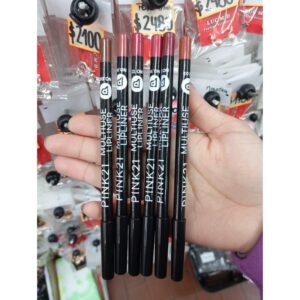 6 unidades de Delineador de labios multiuso pink 21 ( surtidos de colores)