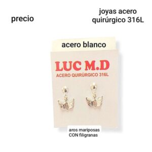 Aros LucMD mariposas.