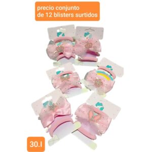 30 I.precio conjunto de 12 blisters surtidos