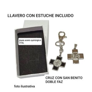 Llavero con estuche incluído