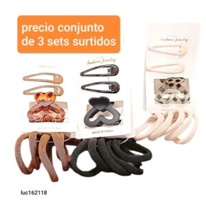 Luc162118.precio conjunto de 3 sets surtidos