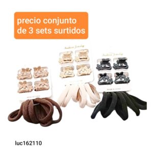 Luc162110.precio conjunto de 3 sets surtidos