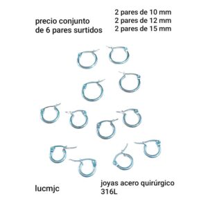 Lucmd.precio set por 6 pares surtidos