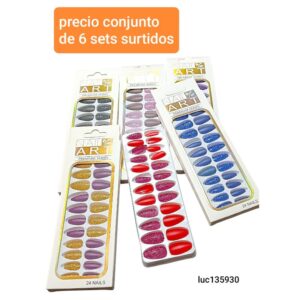 Luc135930.precio conjunto de 6 sets surtidos