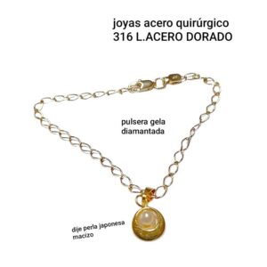 Luc pulsera con perla