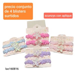 Luc160816.precio conjunto de 4 blisters surtidos