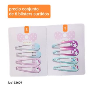 Luc162604.precio conjunto de 6 blisters surtidos