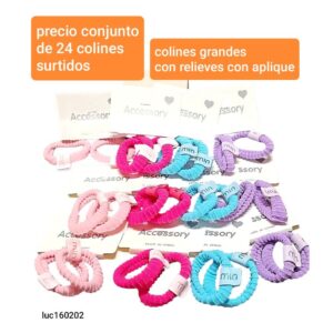 Luc160202.precio conjunto de 24 colines surtidos