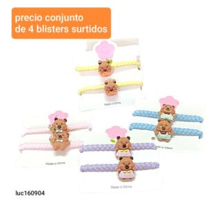 Luc160904.precio conjunto de 4 blisters surtidos