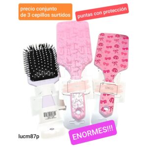 Lucm87p.precio conjunto de 3 cepillos surtidos