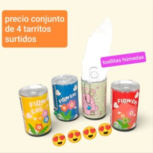 Precio conjunto de 4 tarritos surtidos