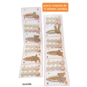 Lucm54k.precio conjunto de 12 blisters surtidos