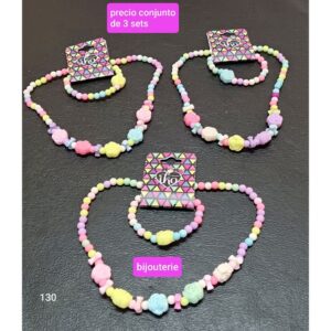130.Precio conjunto de 3 sets
