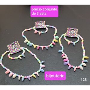 128.Precio conjunto de 3 sets