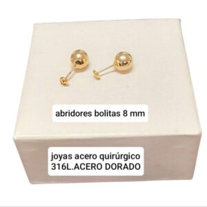 Lucmd aros bolitas 8 mm ABRIDOR