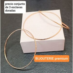 Esclavas labradas. Conjunto de 3 unidades.