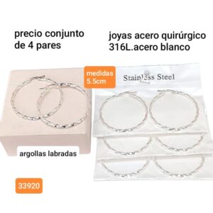 Luc33920.precio conjunto de 4 pares