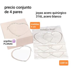 Luc33914.precio conjunto de 4 pares