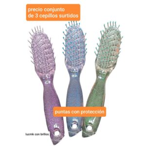 Lucmkcon brillos.precio conjunto de 3 cepillos surtidos