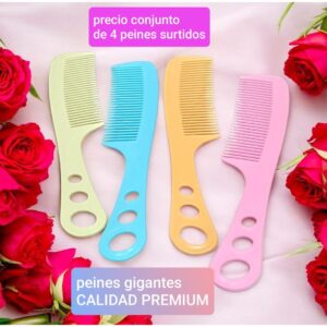Lucmk.precio conjunto de 4 peines surtidos