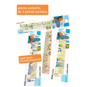 Lucmk.precio conjunto de 4 peines surtidos
