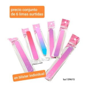 Luc139615.precio conjunto de 6 limas surtidas