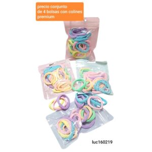 Luc160219.precio conjunto de 4 bolsas surtidas