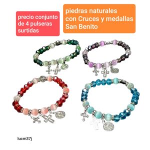 Lucm37j.precio conjunto de 4 pulseras surtidas