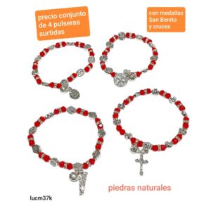 Lucm37k.precio conjunto de 4 pulseras surtidas