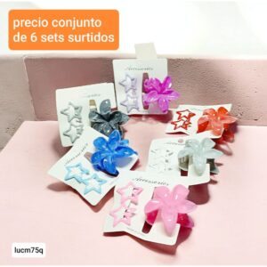 Lucm75q.precio conjunto de 6 sets surtidos