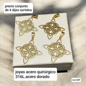 Lucmd precio conjunto de 4 dijes
