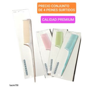Lucm70I.precio conjunto de 4 peines surtidos