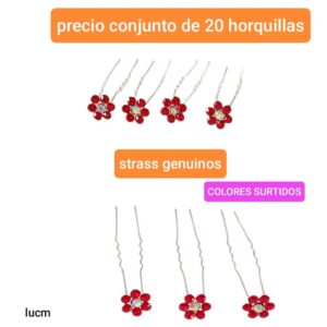 Lucmd precio conjunto de 20 horquillas colores surtidos