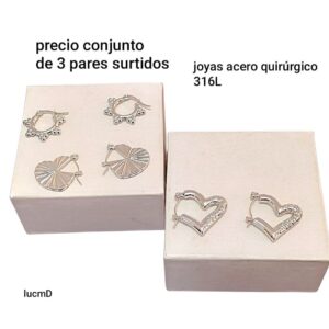 Mucm28D.precio conjunto de 3 pares surtidos
